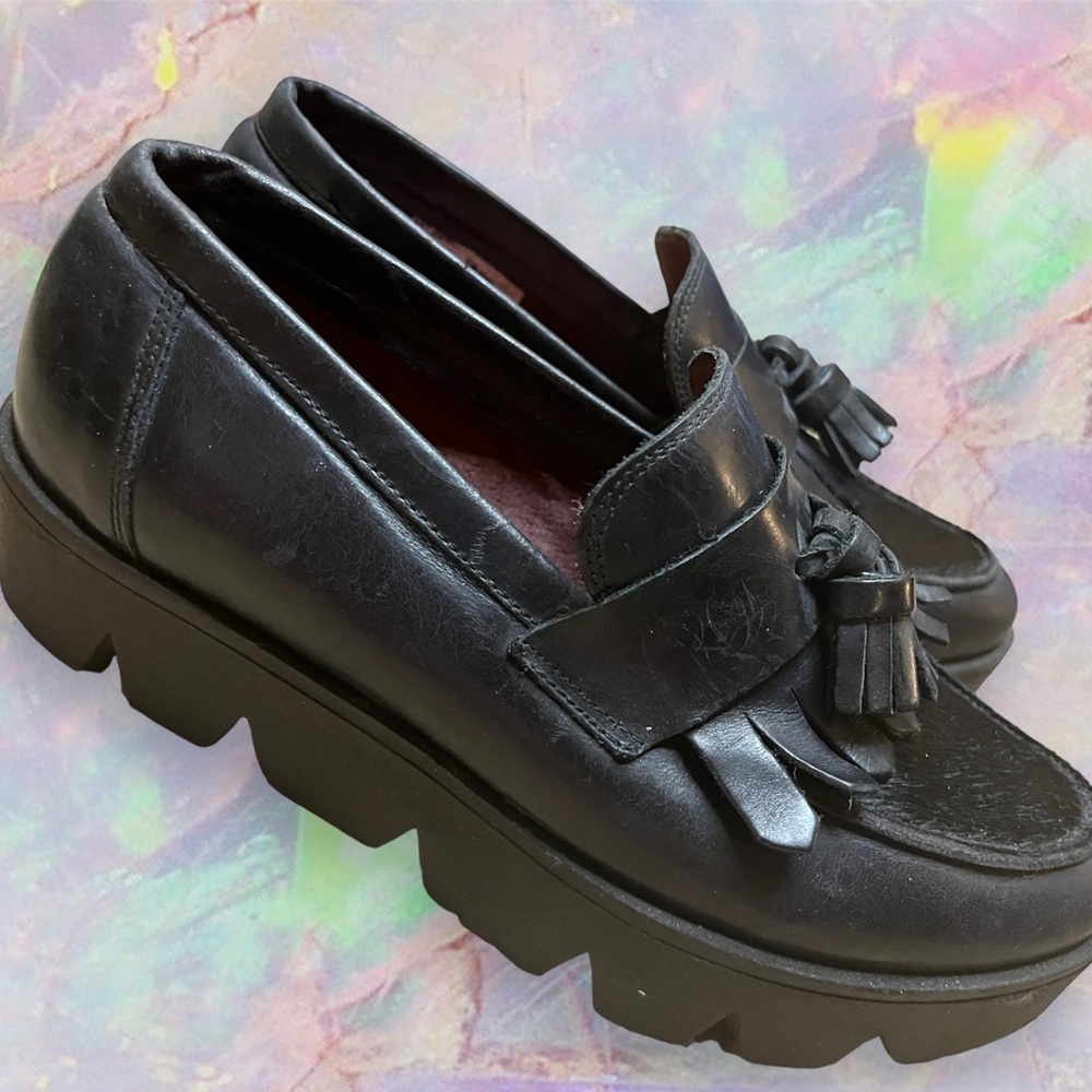 Pointed Toe Platform Creepers - image 4